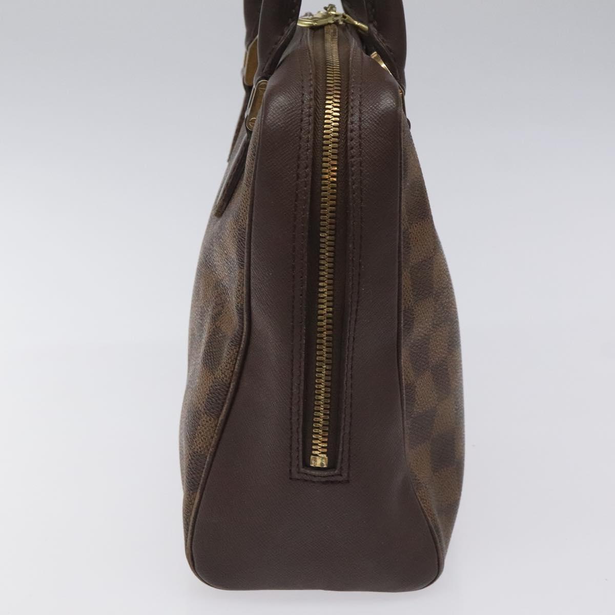 LOUIS VUITTON Damier Ebene Brera Hand Bag N51150 LV Auth nb178