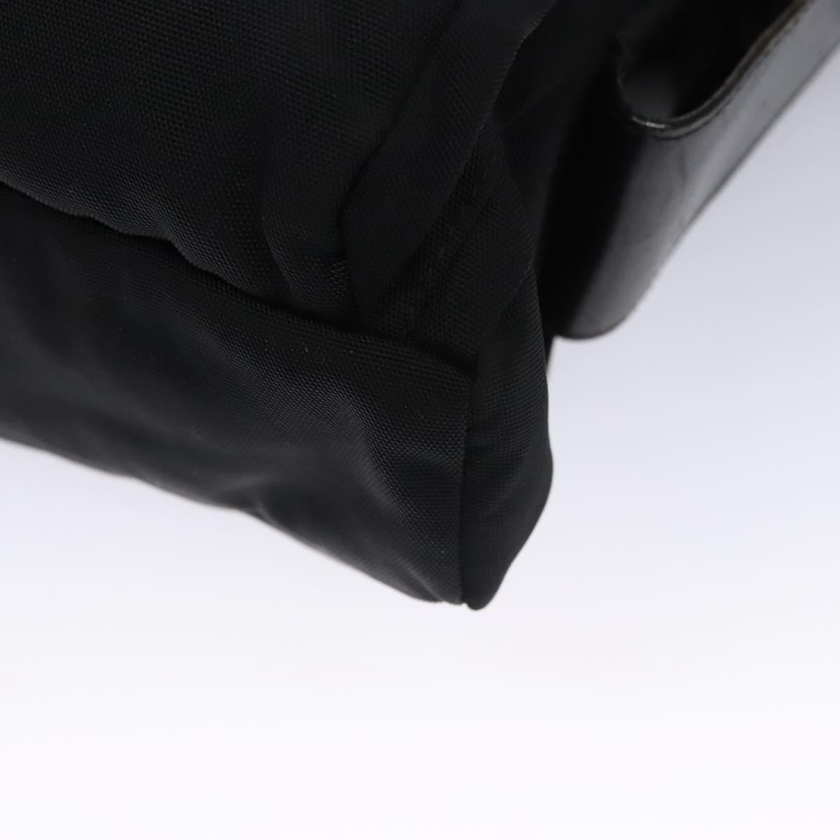 GUCCI Shoulder Bag Nylon Black 019 0312 Auth nb196