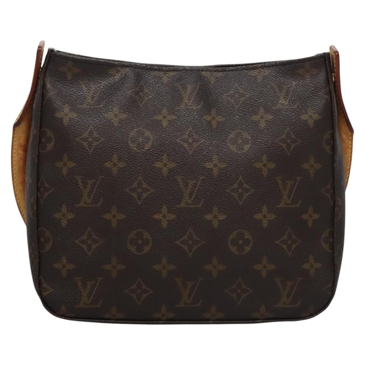 LOUIS VUITTON Monogram Looping MM Shoulder Bag M51146 LV Auth nb213