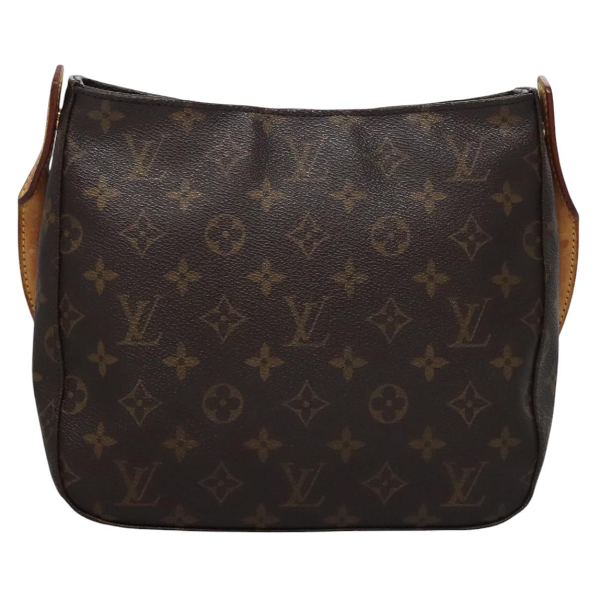LOUIS VUITTON Monogram Looping MM Shoulder Bag M51146 LV Auth nb213