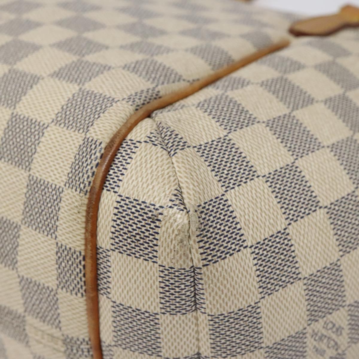 LOUIS VUITTON Damier Azur Totally PM Tote Bag N51261 LV Auth nb286