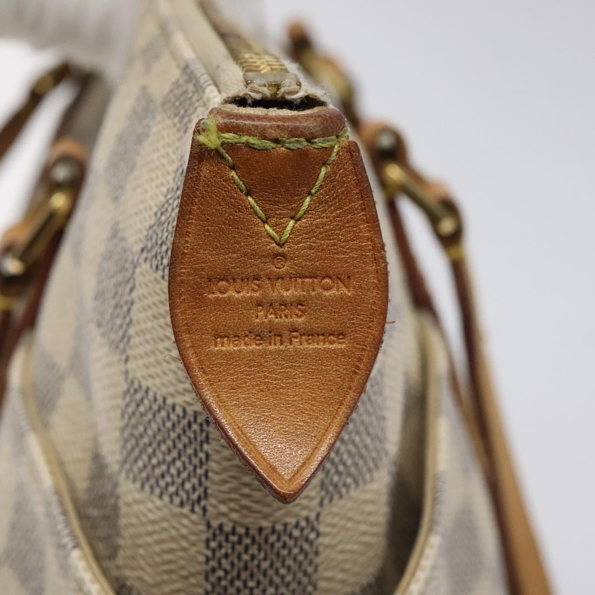 LOUIS VUITTON Damier Azur Totally PM Tote Bag N51261 LV Auth nb286