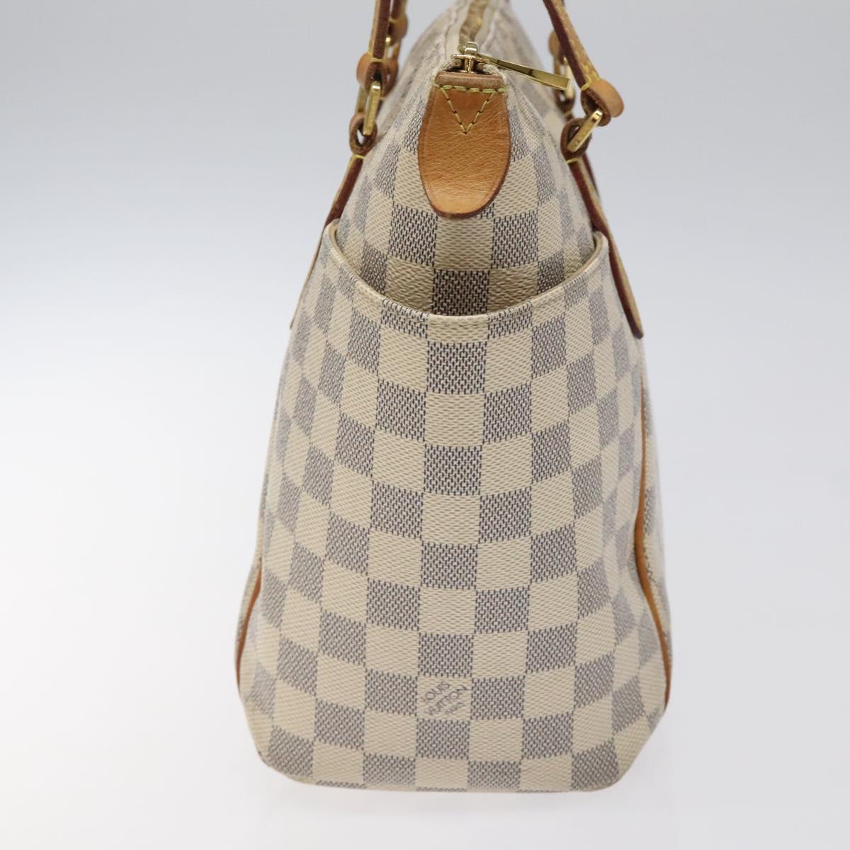LOUIS VUITTON Damier Azur Totally PM Tote Bag N51261 LV Auth nb286