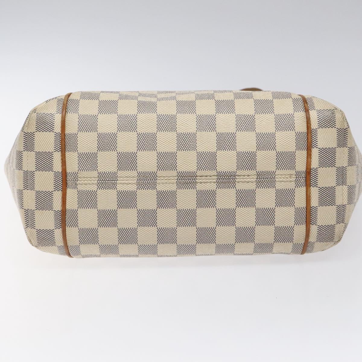 LOUIS VUITTON Damier Azur Totally PM Tote Bag N51261 LV Auth nb286