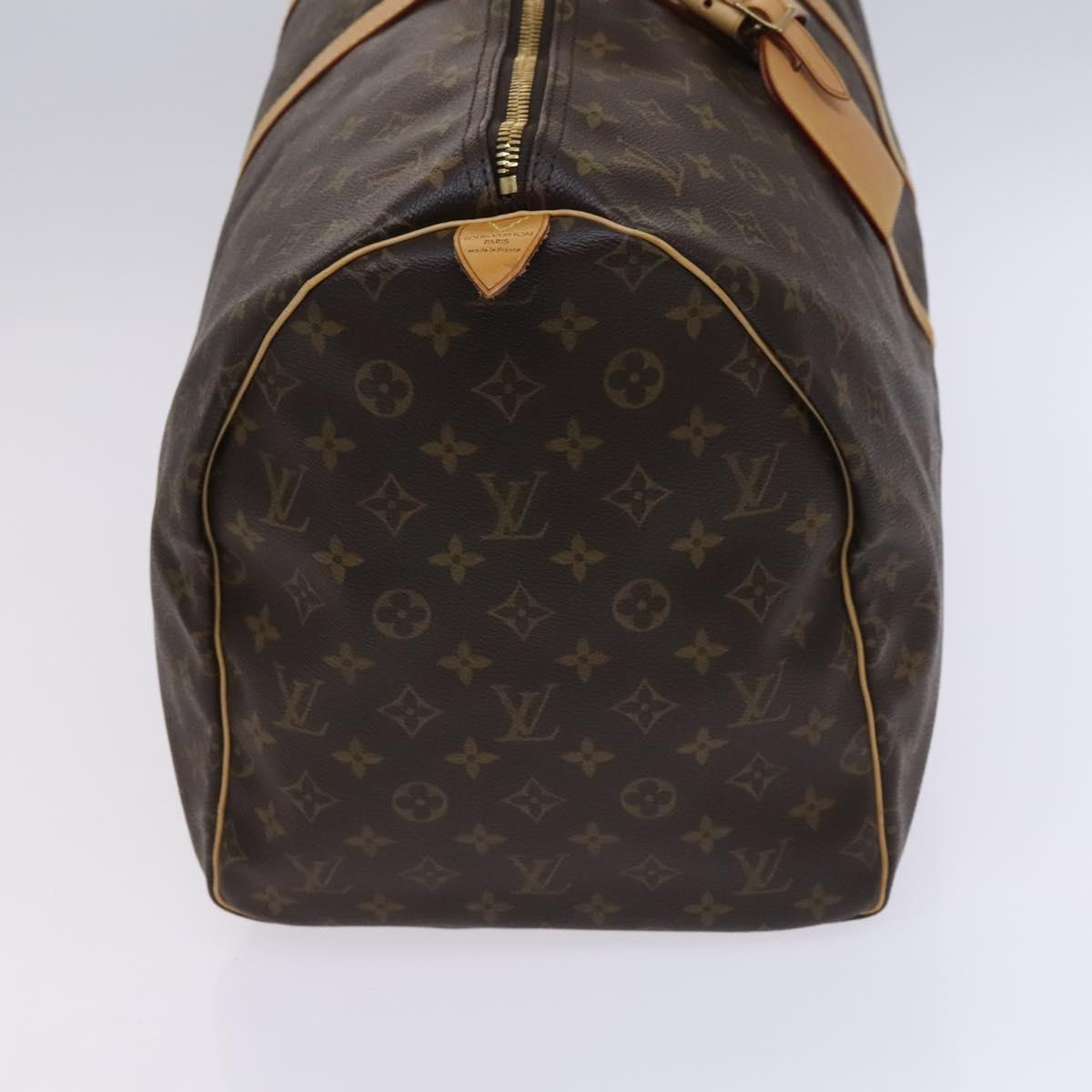 LOUIS VUITTON Monogram Keepall 50 Boston Bag M41426 LV Auth nb289