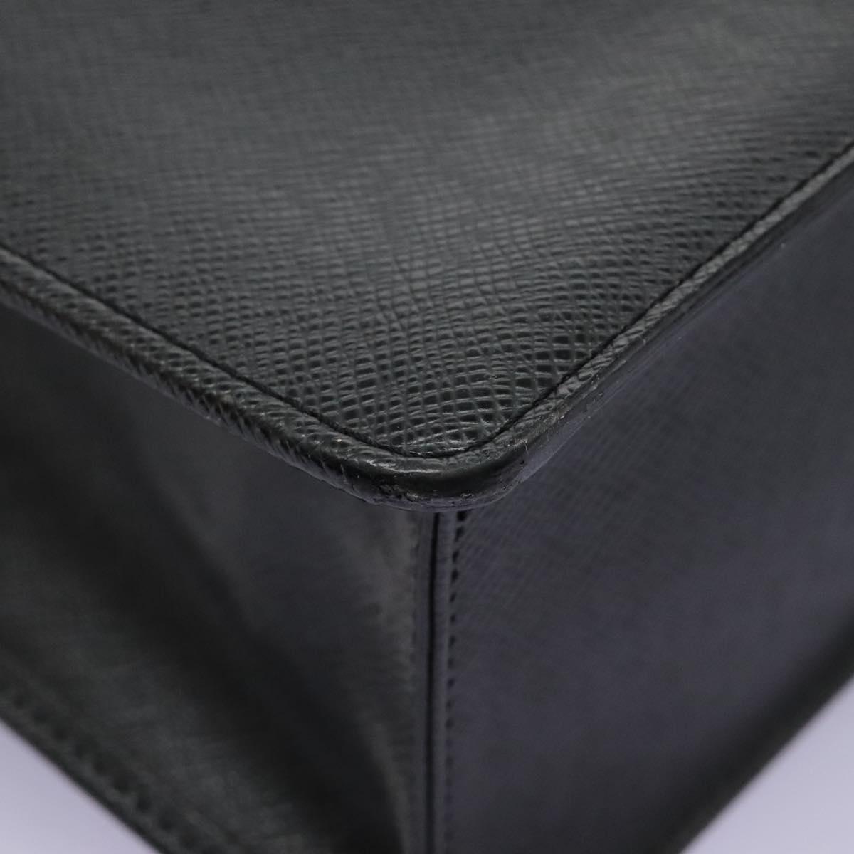 LOUIS VUITTON Taiga Serviette Kazan Business Bag Ardoise M30802 LV Auth nb348