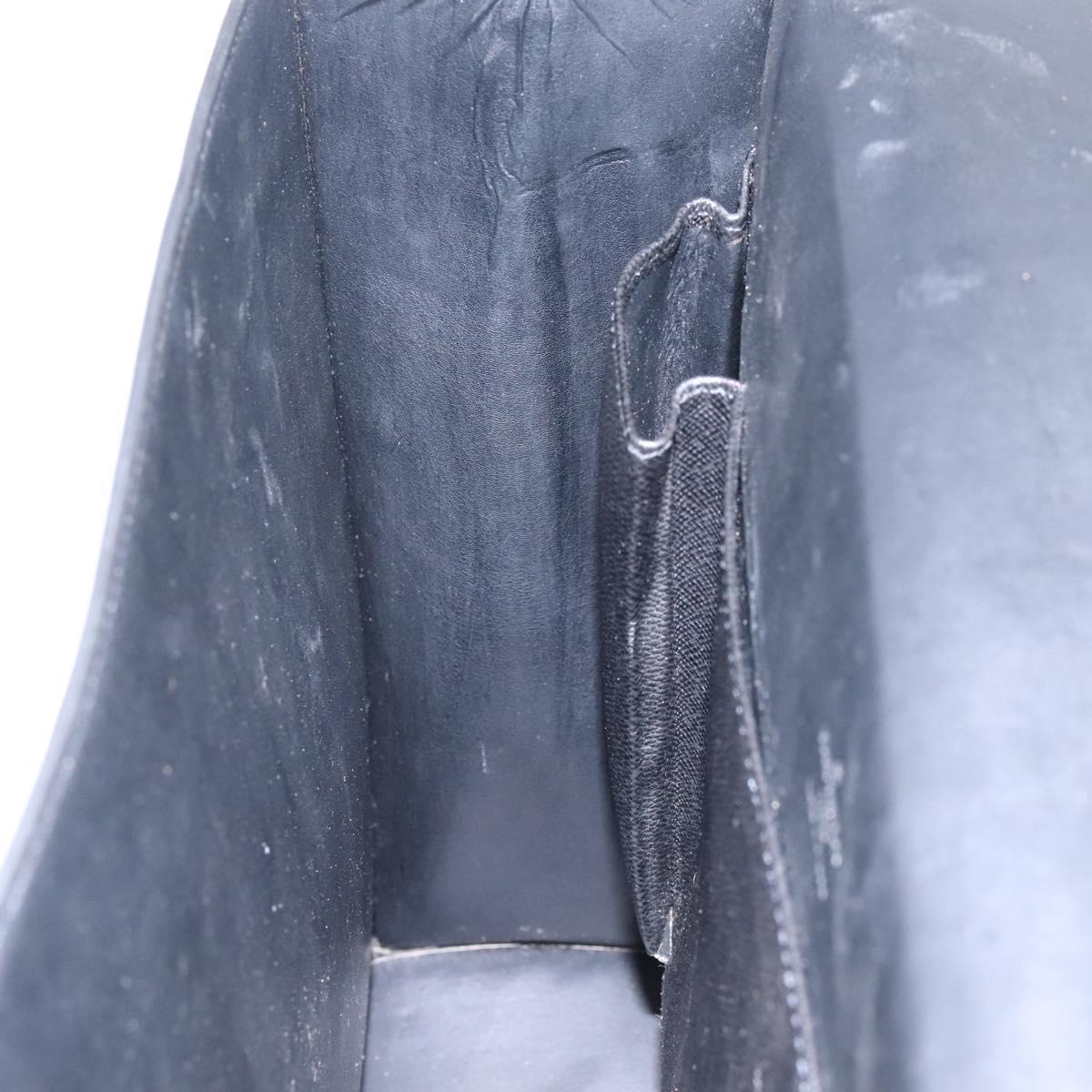 LOUIS VUITTON Taiga Serviette Kazan Business Bag Ardoise M30802 LV Auth nb348