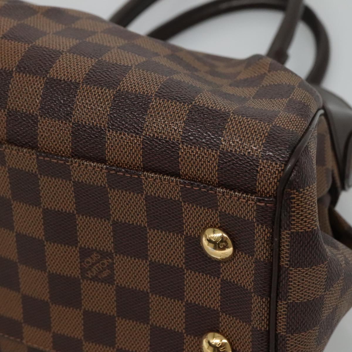 LOUIS VUITTON Damier Ebene Trevi PM Hand Bag 2way N51997 LV Auth nb351AV