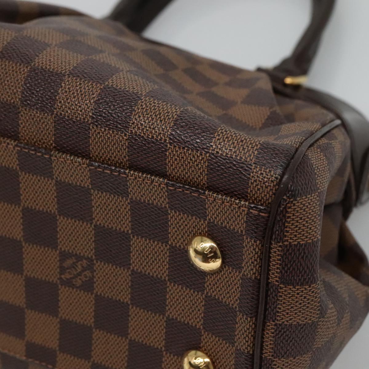 LOUIS VUITTON Damier Ebene Trevi PM Hand Bag 2way N51997 LV Auth nb351AV