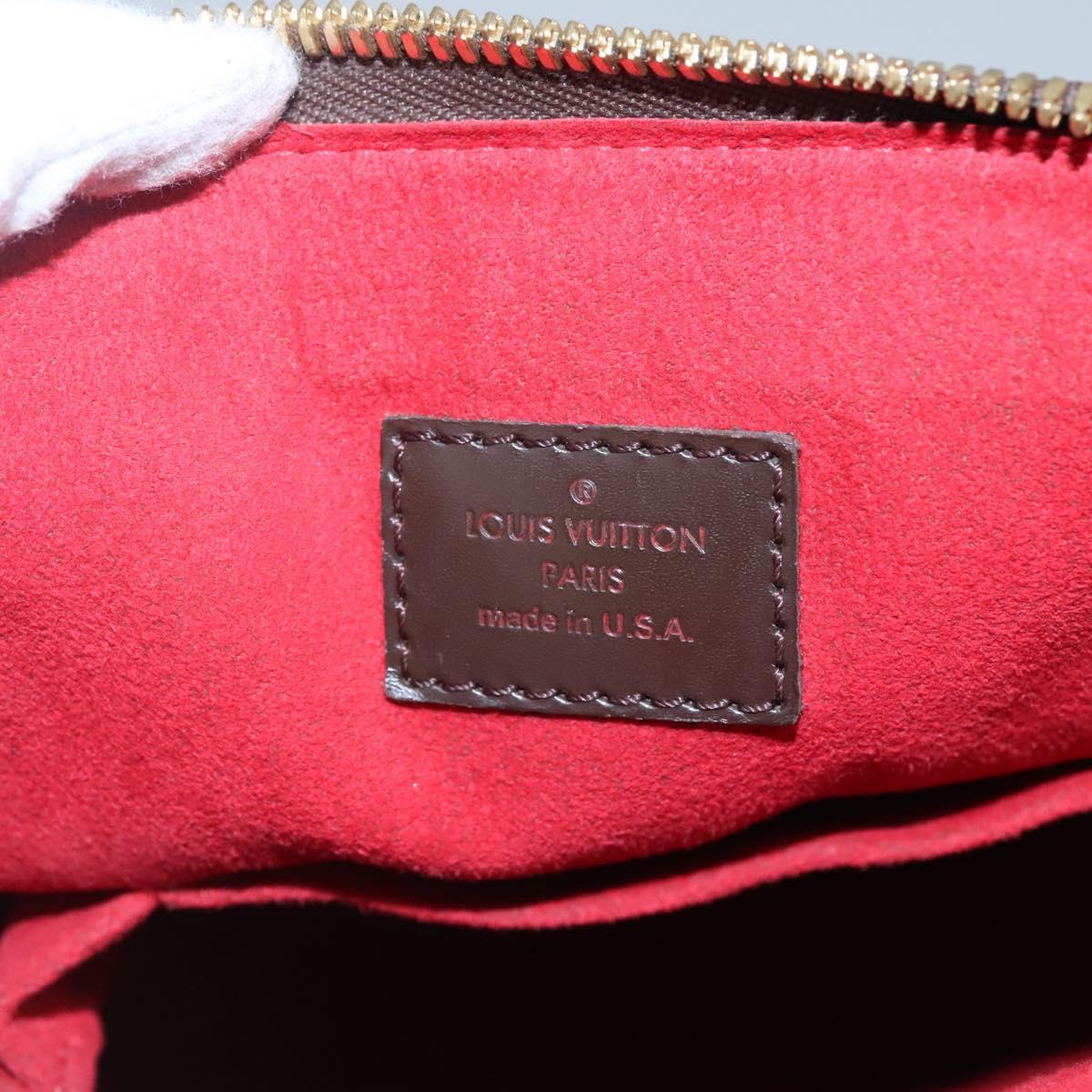 LOUIS VUITTON Damier Ebene Trevi PM Hand Bag 2way N51997 LV Auth nb351AV