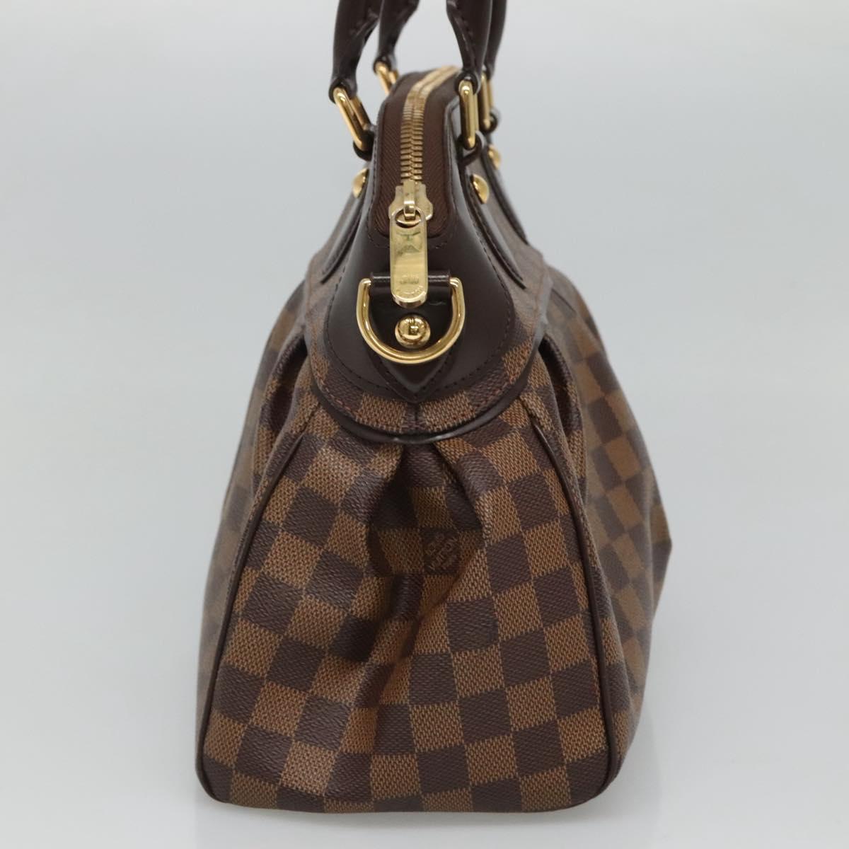 LOUIS VUITTON Damier Ebene Trevi PM Hand Bag 2way N51997 LV Auth nb351AV