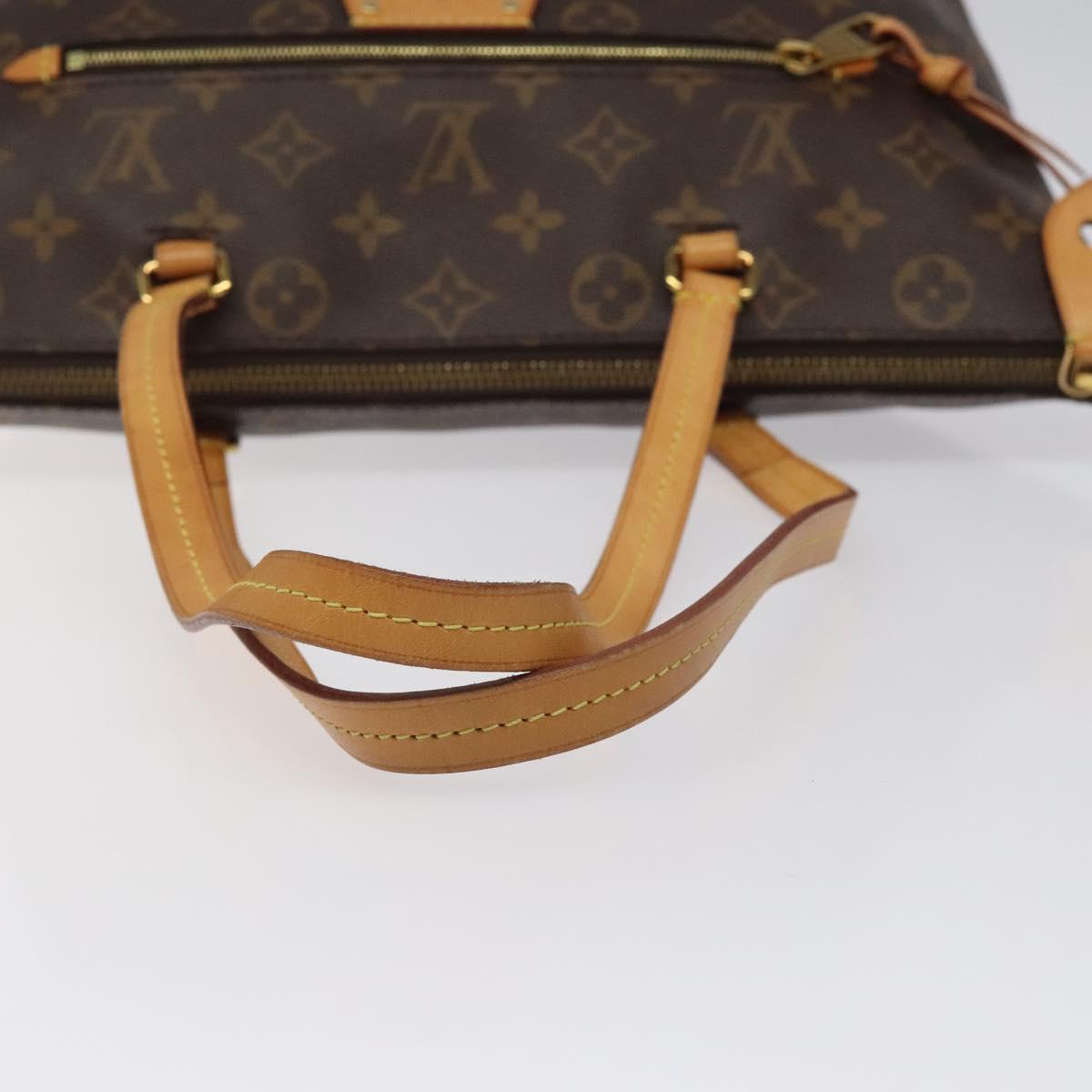 LOUIS VUITTON Monogram Jena PM Tote Bag M42268 LV Auth nb354