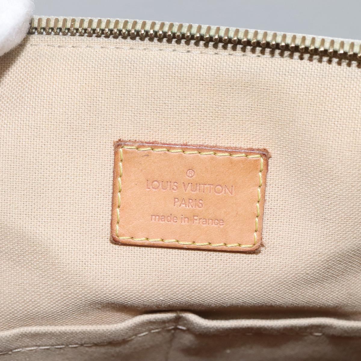 LOUIS VUITTON Damier Azur Siracusa MM Shoulder Bag N41112 LV Auth nb380