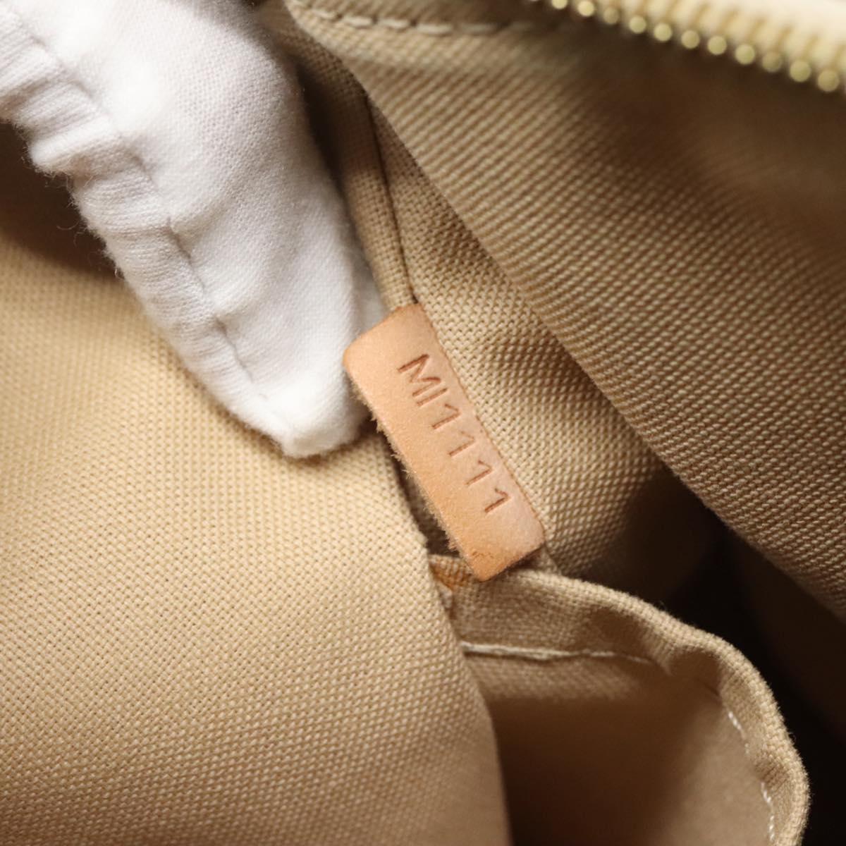 LOUIS VUITTON Damier Azur Siracusa MM Shoulder Bag N41112 LV Auth nb380