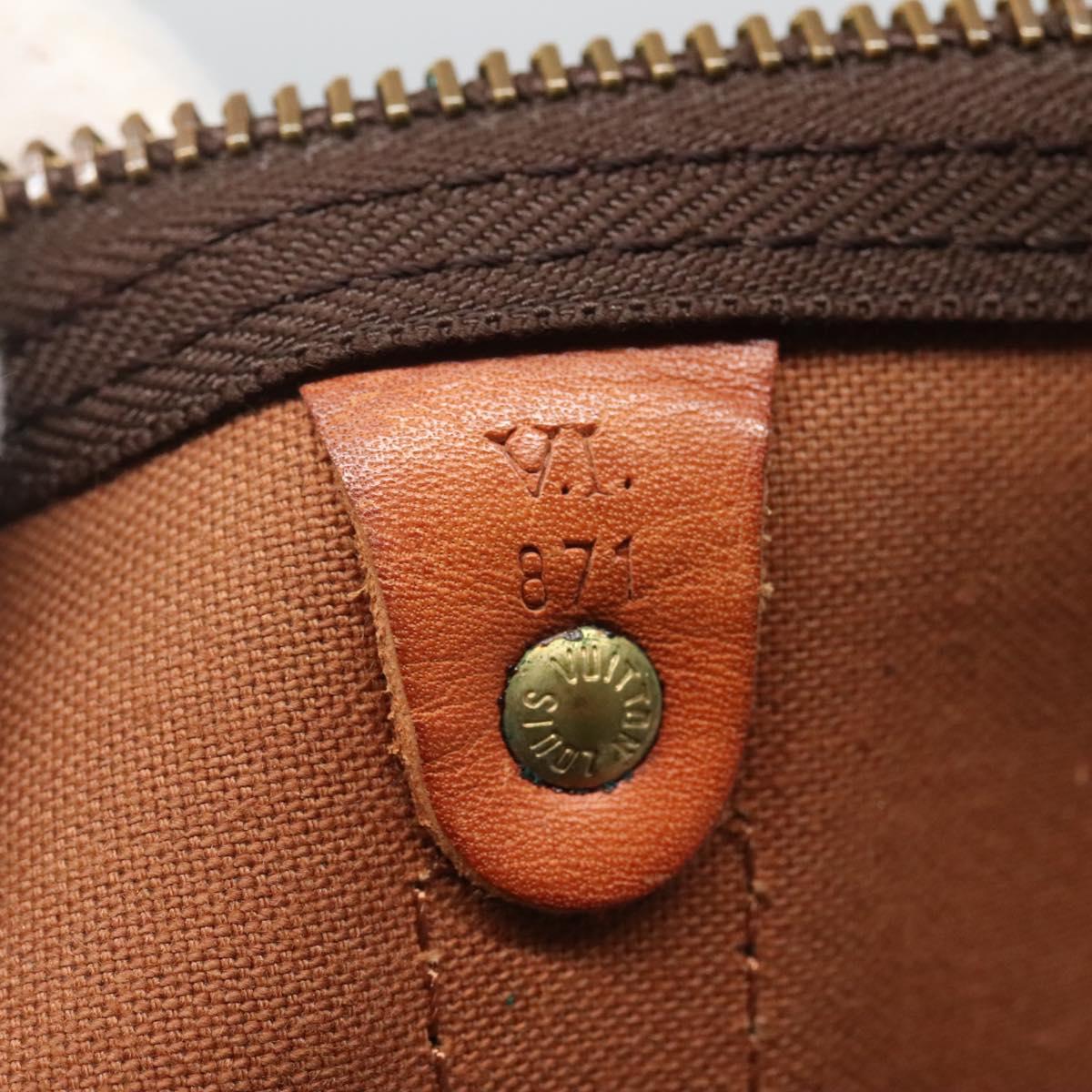LOUIS VUITTON Monogram Keepall 50 Boston Bag M41426 LV Auth nb385