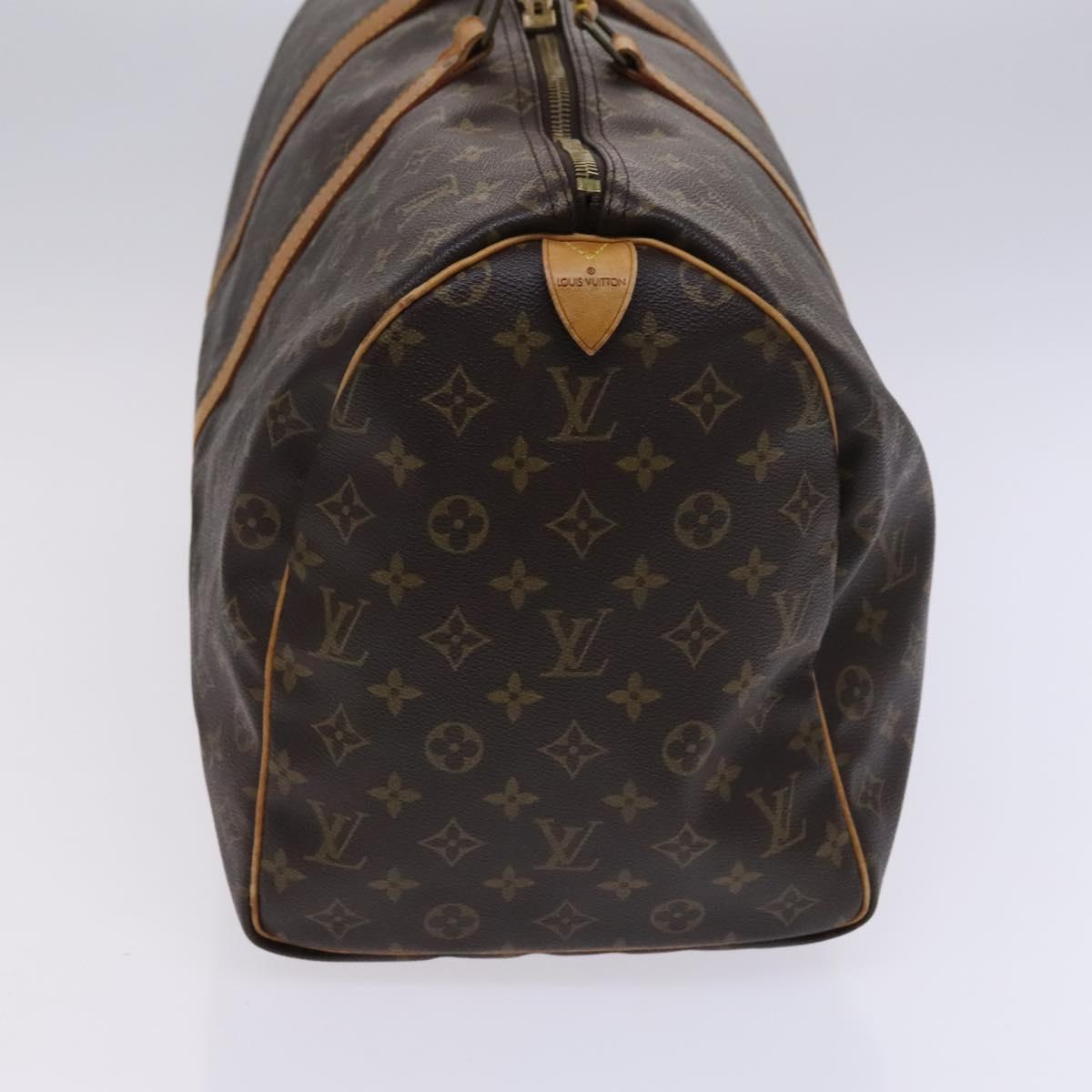 LOUIS VUITTON Monogram Keepall 50 Boston Bag M41426 LV Auth nb386