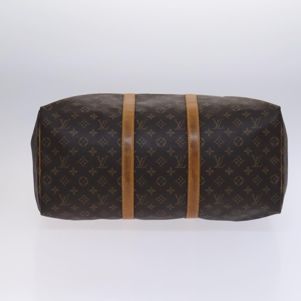 LOUIS VUITTON Monogram Keepall 50 Boston Bag M41426 LV Auth nb386