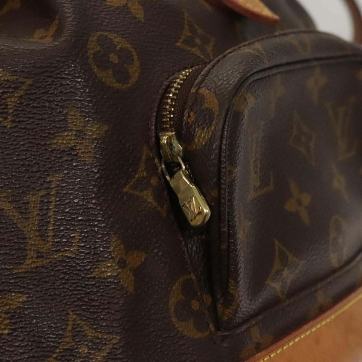 LOUIS VUITTON Monogram Montsouris MM Backpack M51136 LV Auth nb420