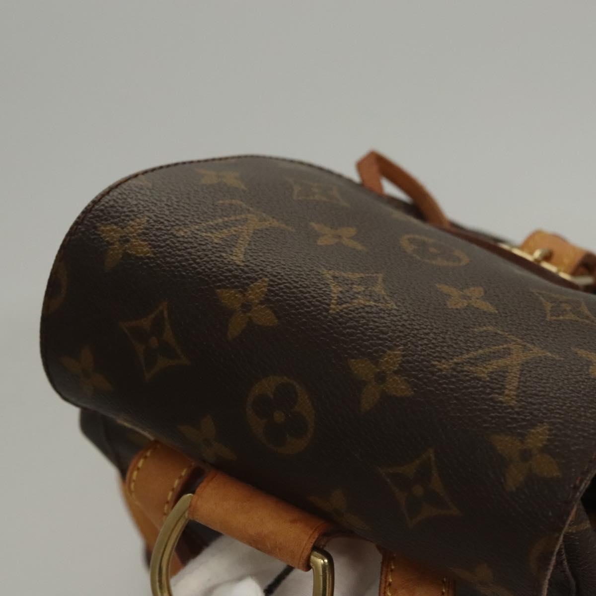 LOUIS VUITTON Monogram Montsouris MM Backpack M51136 LV Auth nb420