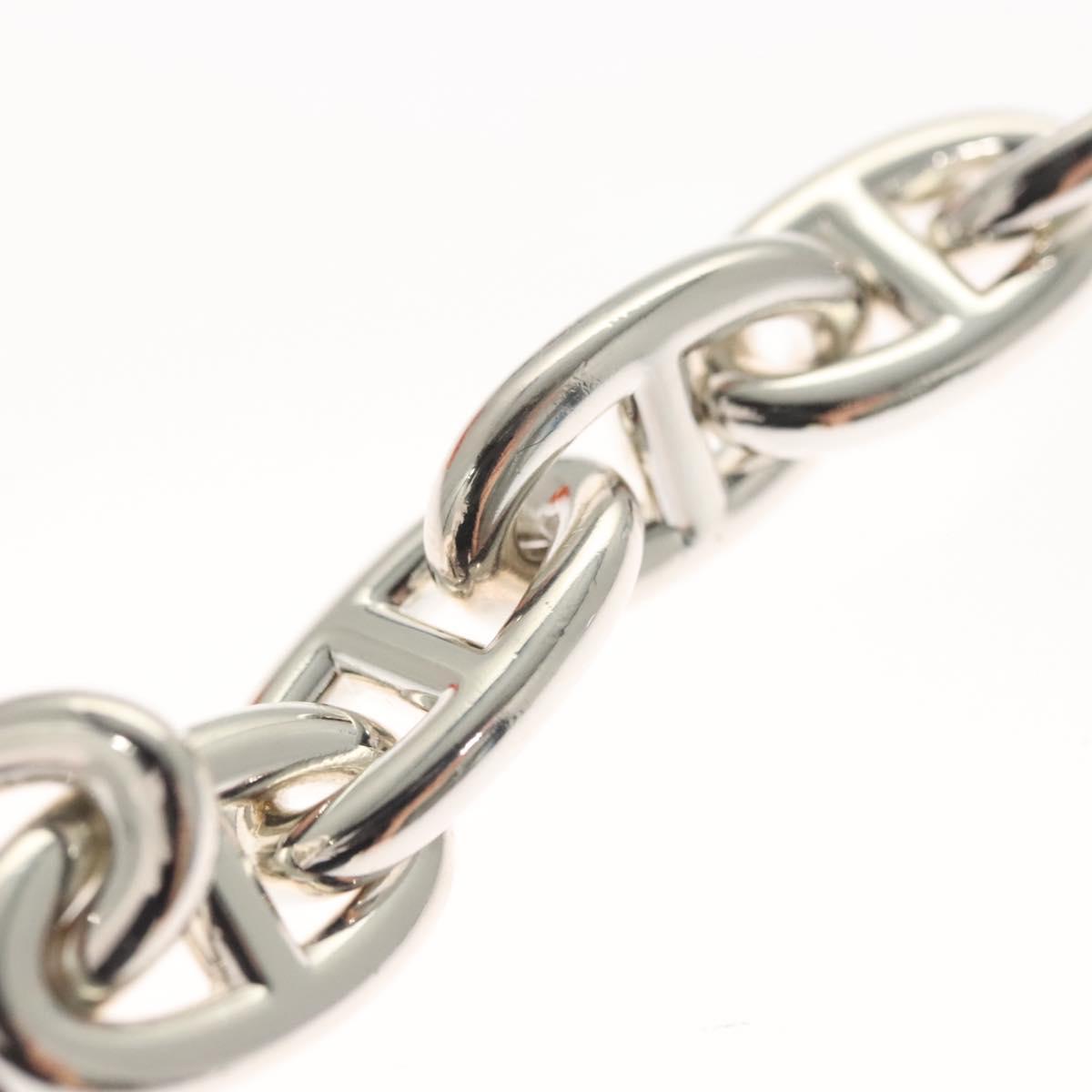 HERMES Chaine d'Ancre MM Bracelet Ag925 Silver Auth nb497SM