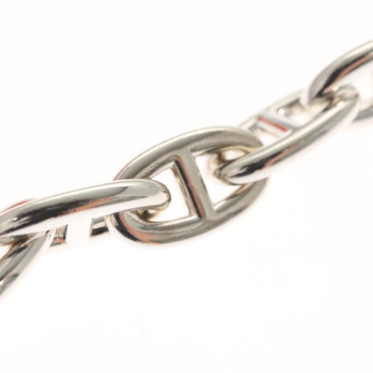 HERMES Chaine d'Ancre MM Bracelet Ag925 Silver Auth nb497SM