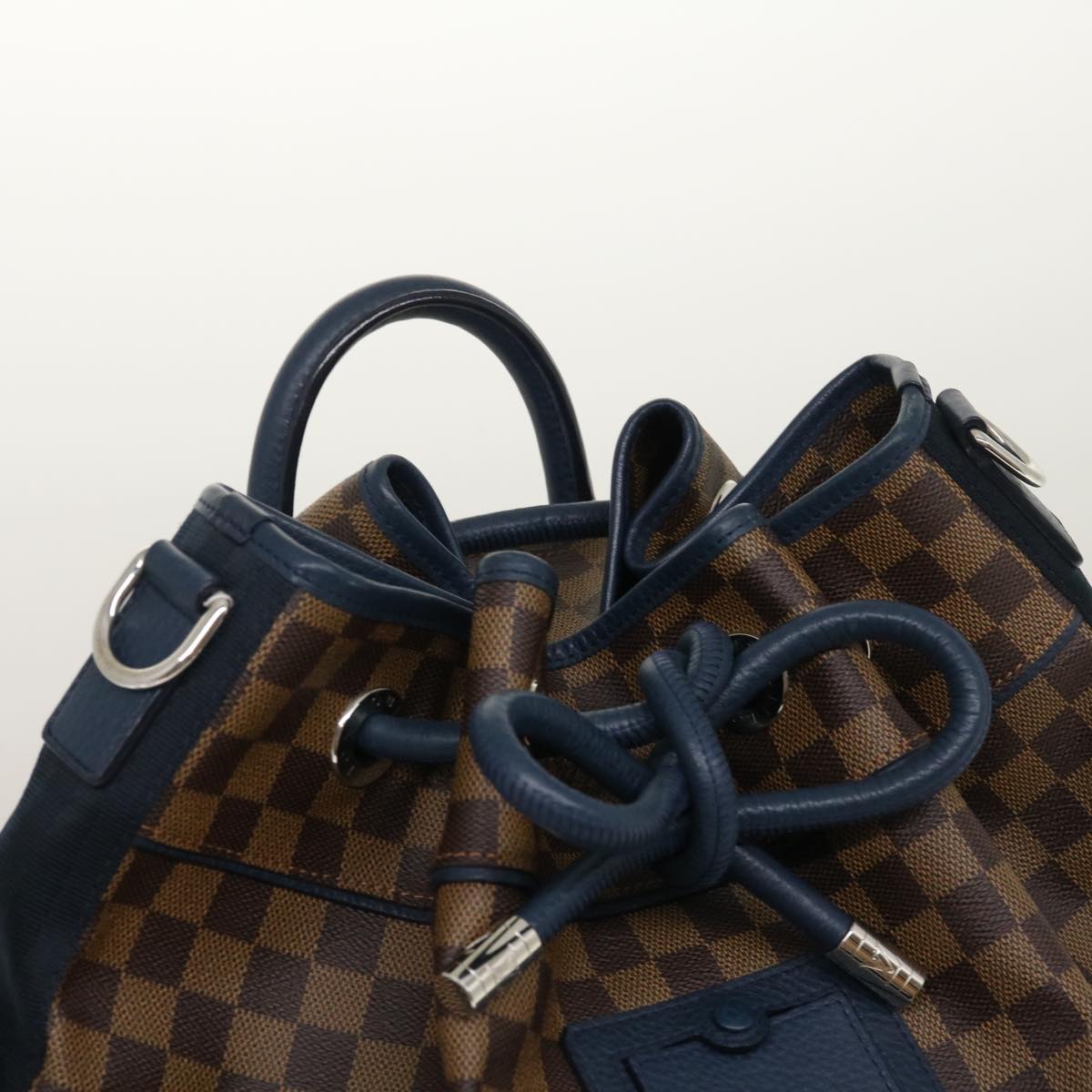 LOUIS VUITTON Damier Ebene Sac Maran Backpack N41237 LV Auth 34512SAV