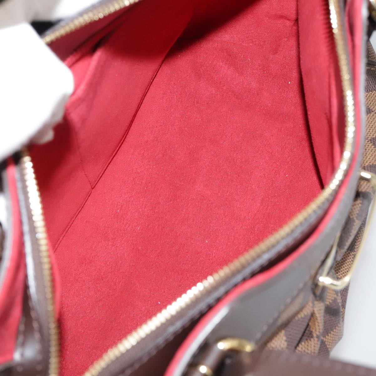 LOUIS VUITTON Damier Ebene Sistina PM Tote Bag N41524 LV Auth PP111V