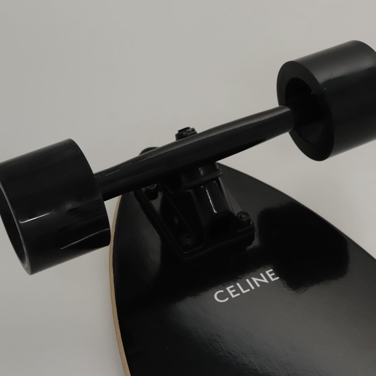 CELINE Scott Daniel Ellison Collaboration Skateboard Wood Black Auth 115971M