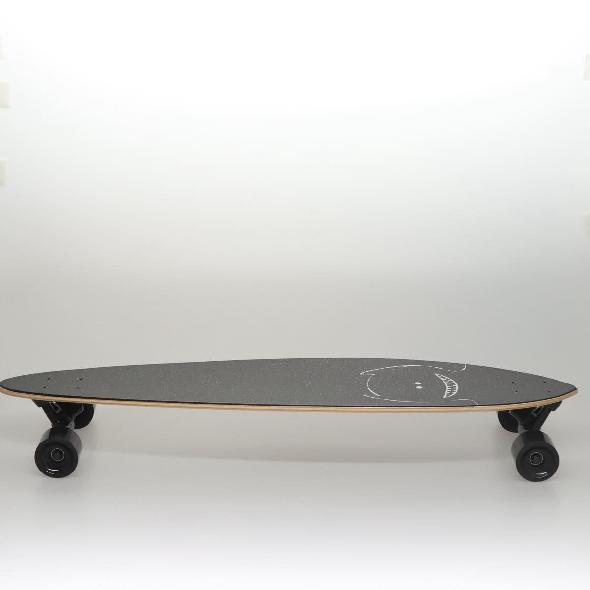 CELINE Scott Daniel Ellison Collaboration Skateboard Wood Black Auth 115971M