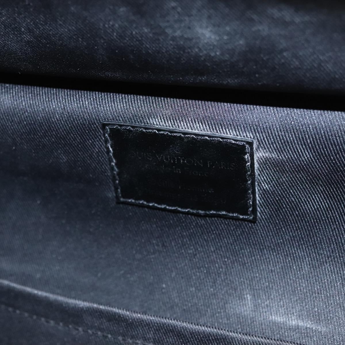 LOUIS VUITTON Monogram Tuftage Soft Trunk Backpack PM Blue M45077 Auth PP272SA
