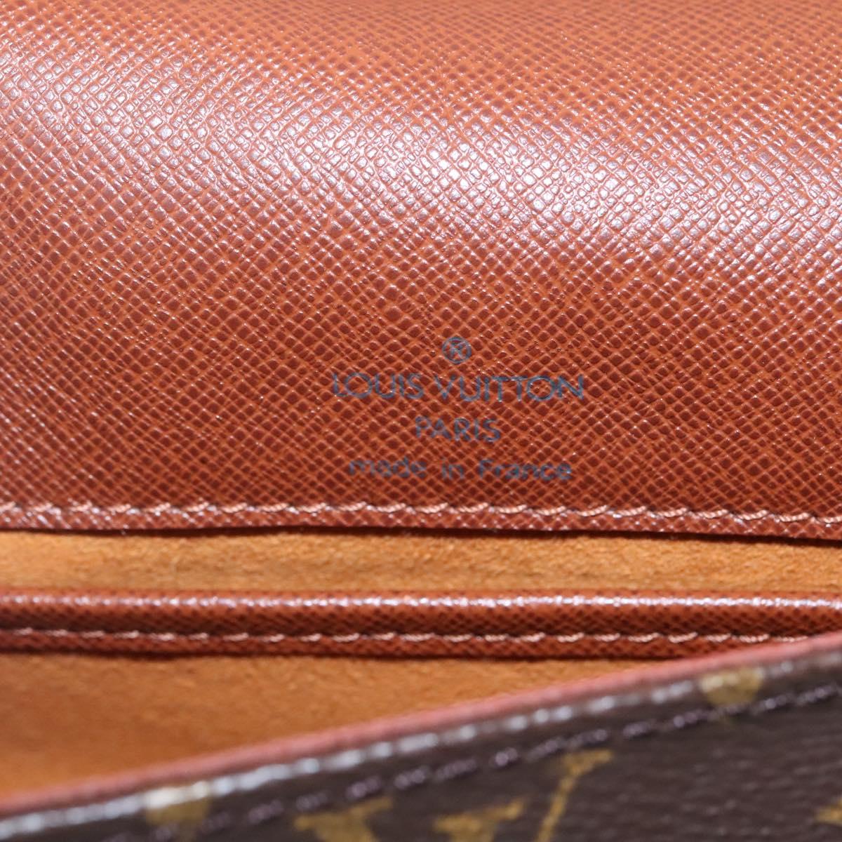 LOUIS VUITTON Monogram Musette Tango Short Strap Bag M51257 LV Auth PP348
