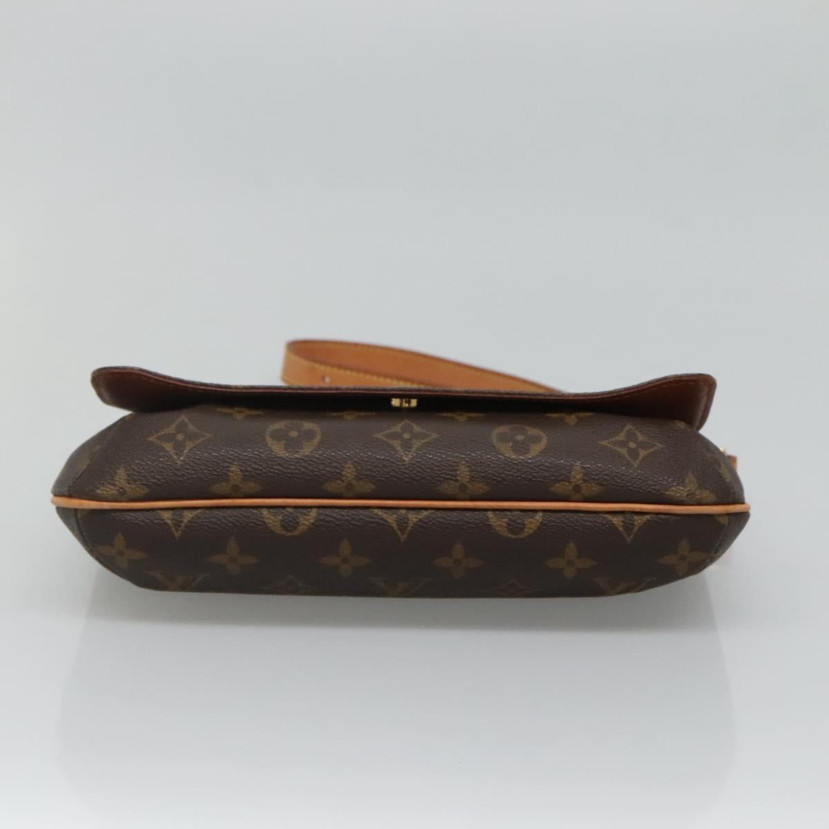 LOUIS VUITTON Monogram Musette Tango Short Strap Bag M51257 LV Auth PP348