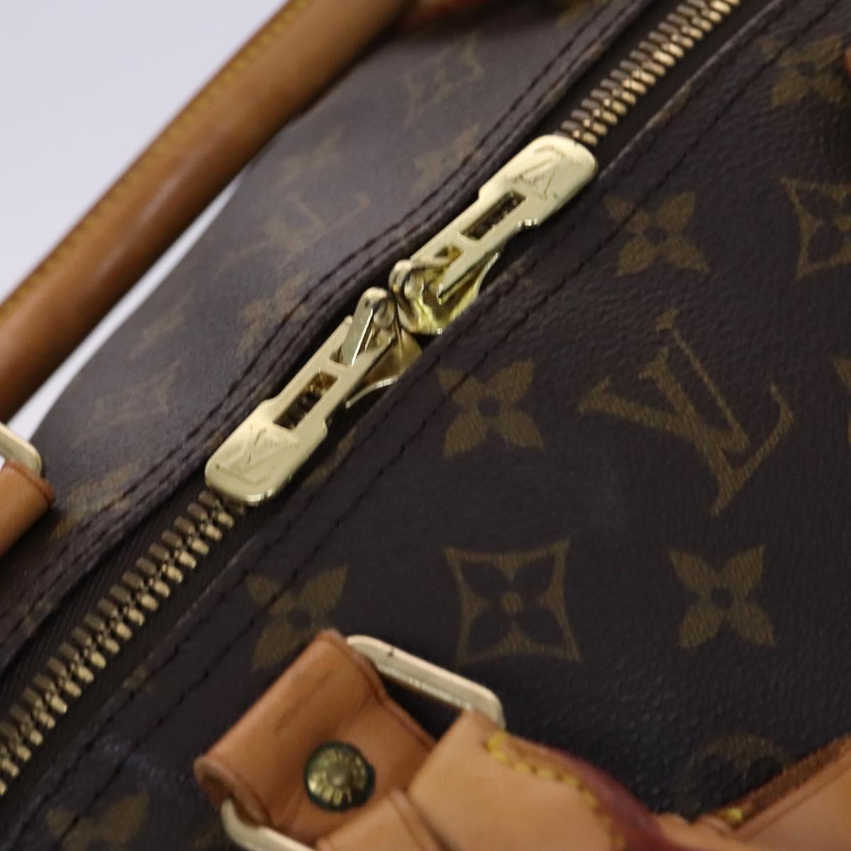LOUIS VUITTON Monogram Keepall 60 Boston Bag M41422 LV Auth PP362