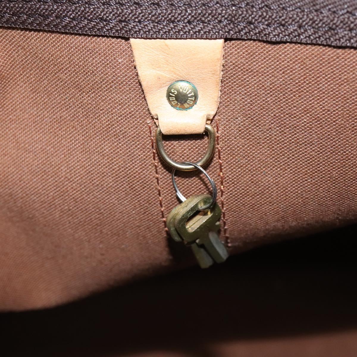 LOUIS VUITTON Monogram Keepall 60 Boston Bag M41422 LV Auth PP362