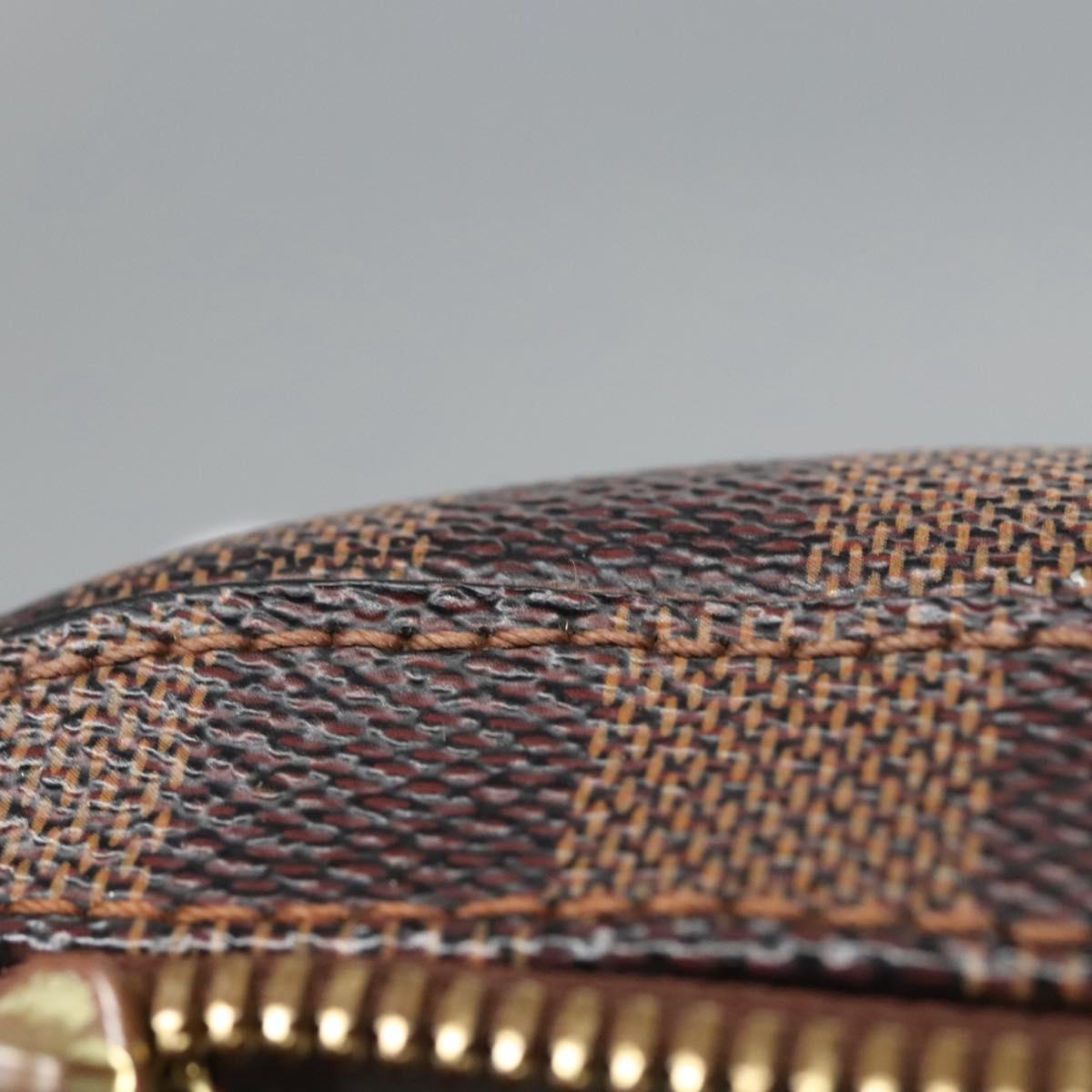 LOUIS VUITTON Damier Ebene Geronimos Shoulder Bag N51994 LV Auth PP367