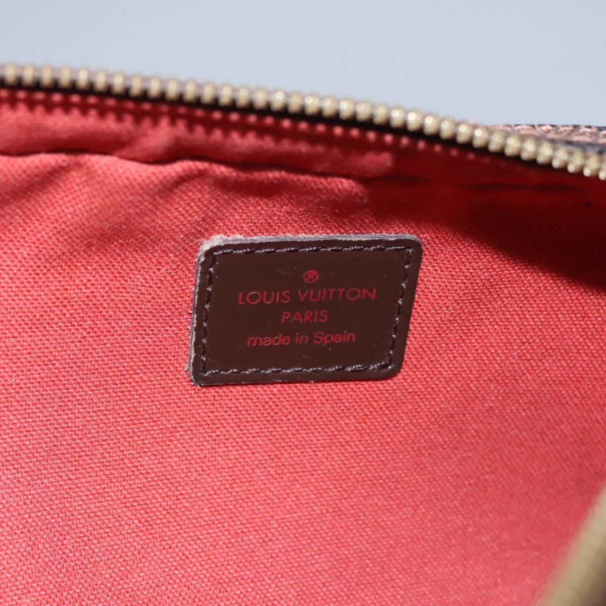 LOUIS VUITTON Damier Ebene Geronimos Shoulder Bag N51994 LV Auth PP367