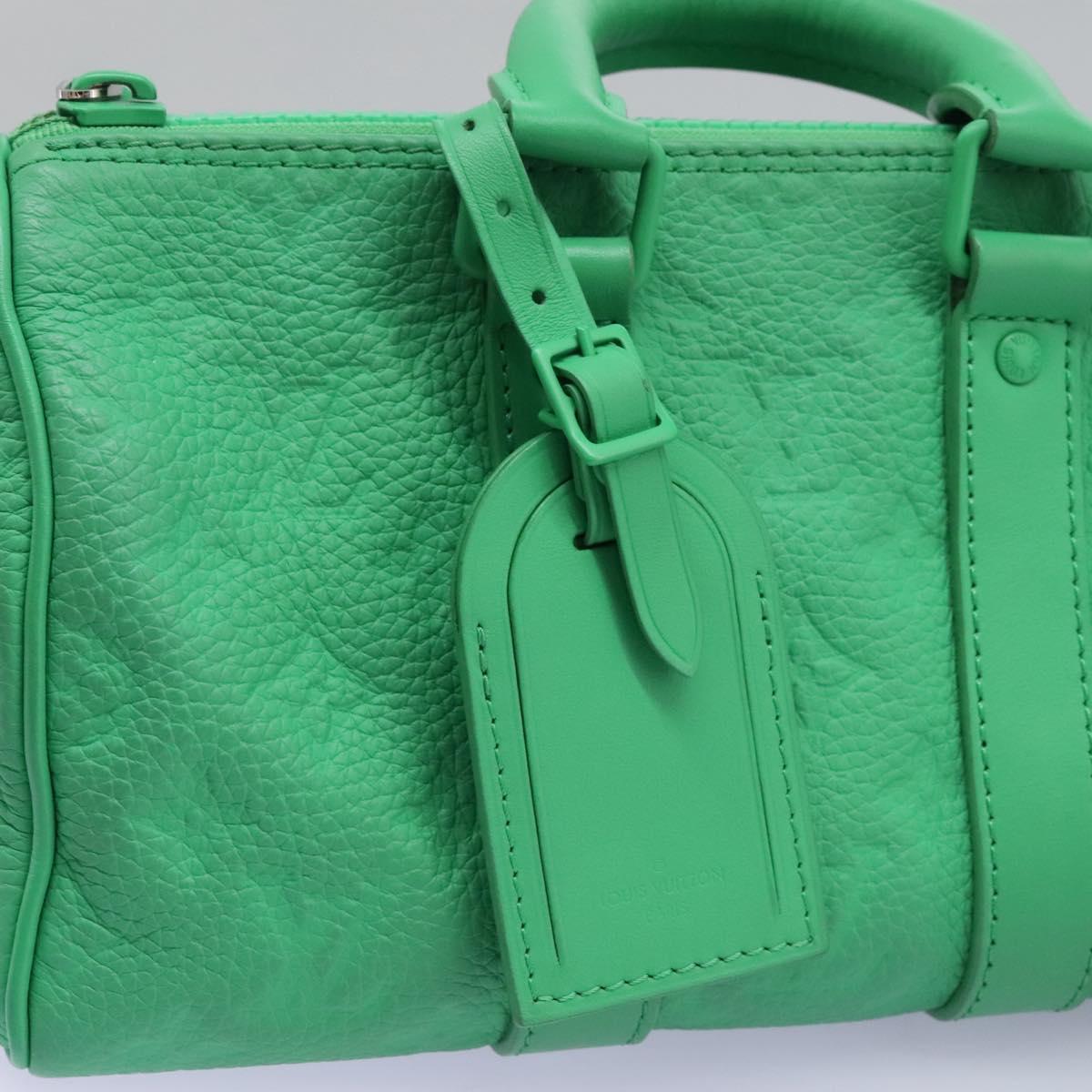 LOUIS VUITTON Empreinte Giant Keepall Bandouliere 25 Bag M20929 LV Auth PP369A
