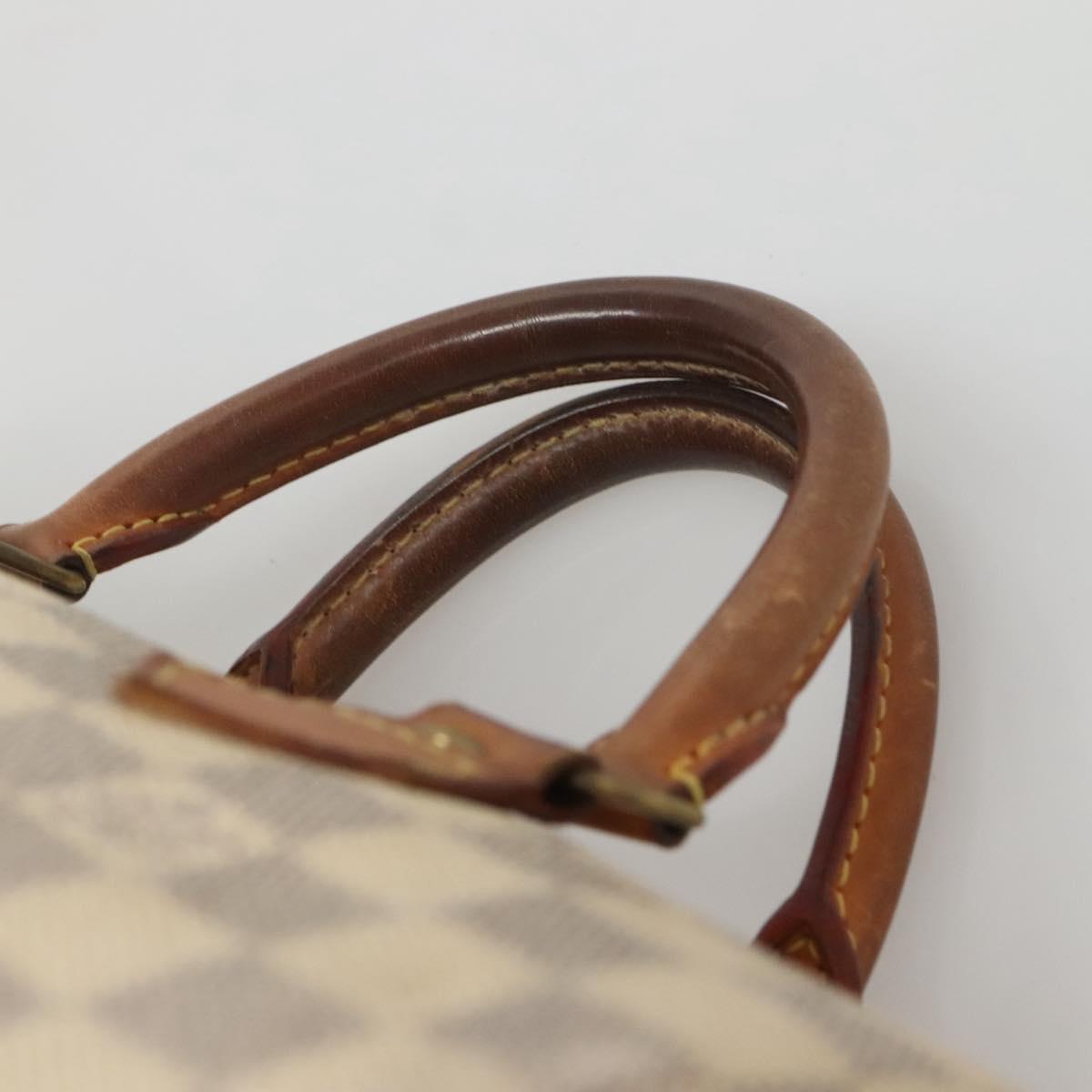 LOUIS VUITTON Damier Azur Speedy 30 Hand Bag N41533 LV Auth PP506