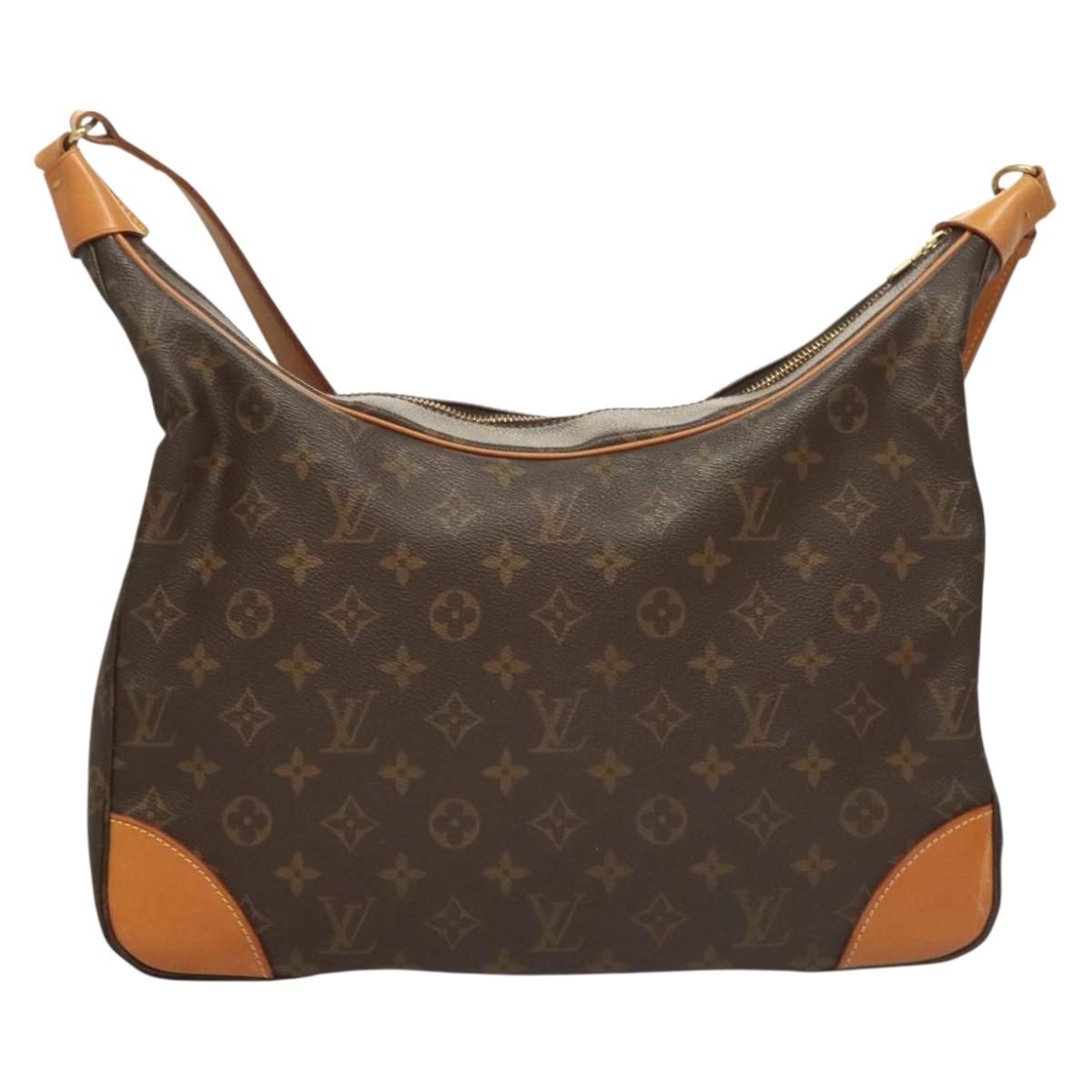 LOUIS VUITTON Monogram Boulogne 35 Shoulder Bag M51260 LV Auth PP661