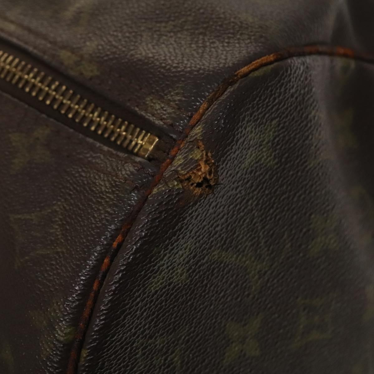 LOUIS VUITTON Monogram Keepall 60 Boston Bag Vintage M41422 LV Auth PP681