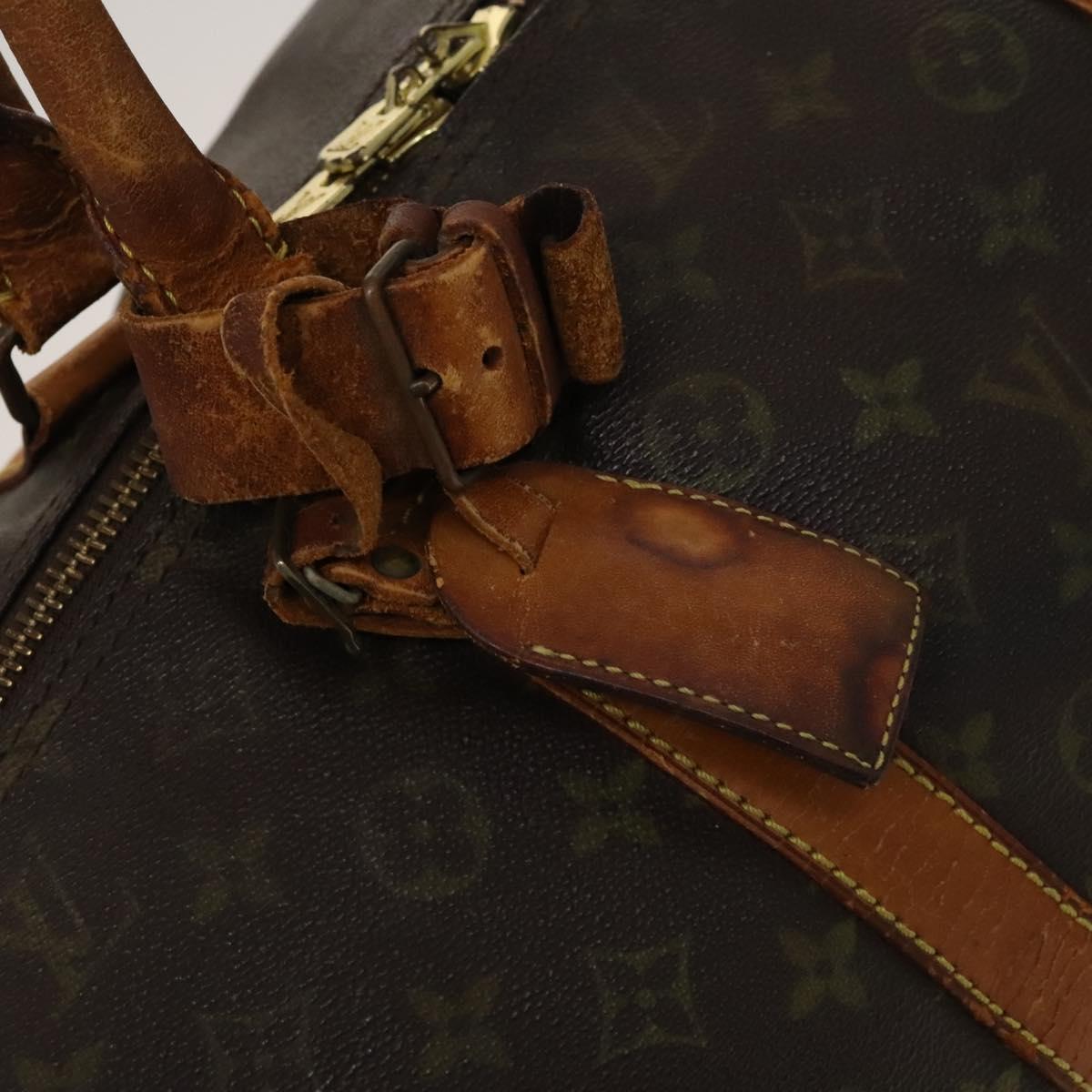 LOUIS VUITTON Monogram Keepall 60 Boston Bag Vintage M41422 LV Auth PP681