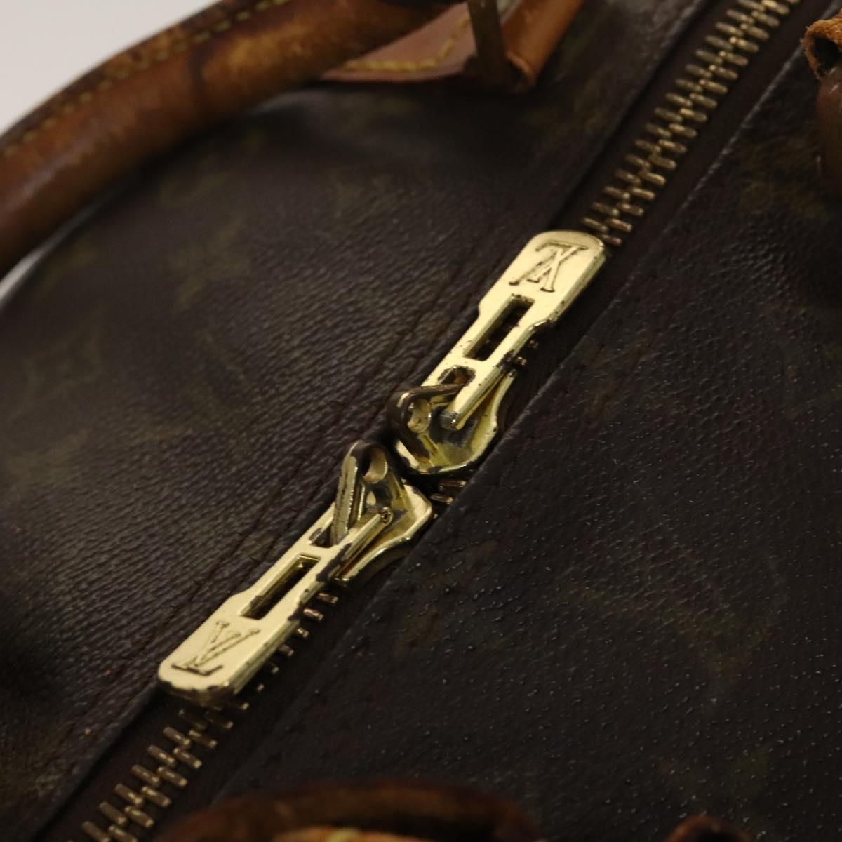 LOUIS VUITTON Monogram Keepall 60 Boston Bag Vintage M41422 LV Auth PP681