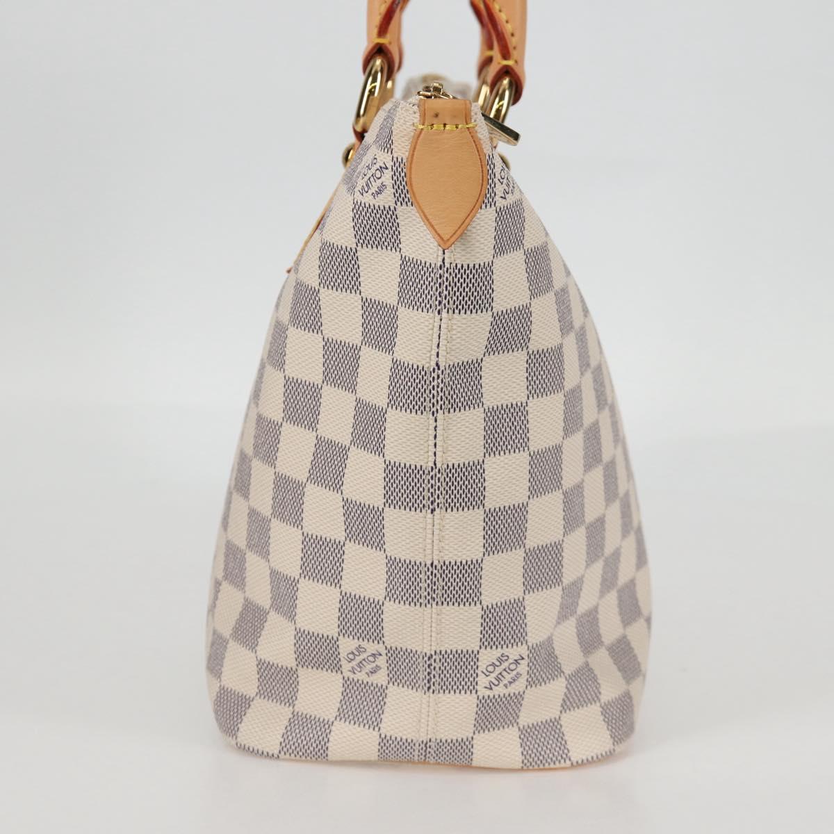 LOUIS VUITTON Damier Azur Saleya PM Tote Bag N51186 LV Auth PP684V