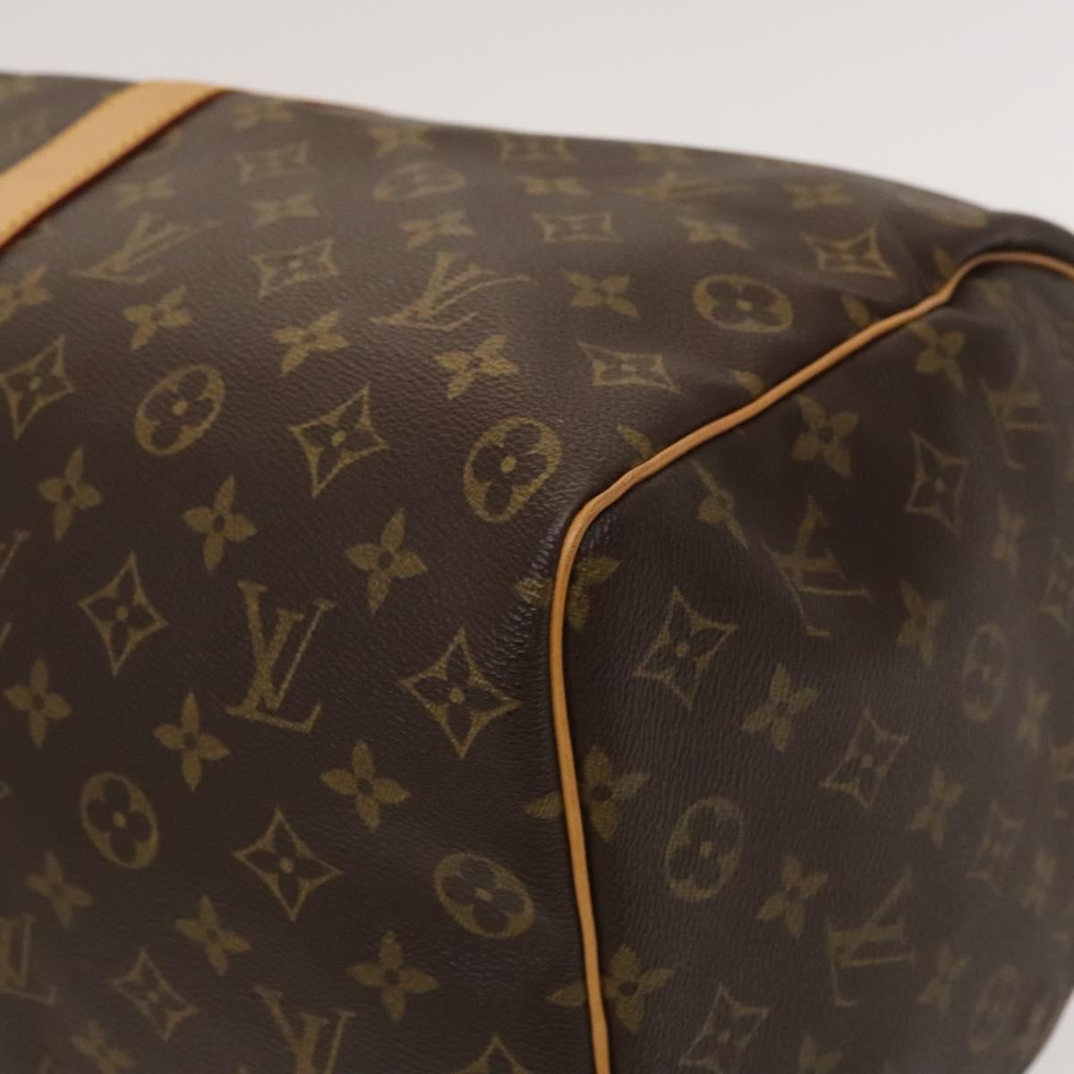 LOUIS VUITTON Monogram Keepall 50 Boston Bag M41426 LV Auth PP687