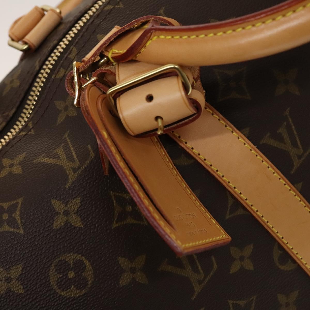 LOUIS VUITTON Monogram Keepall 50 Boston Bag M41426 LV Auth PP687