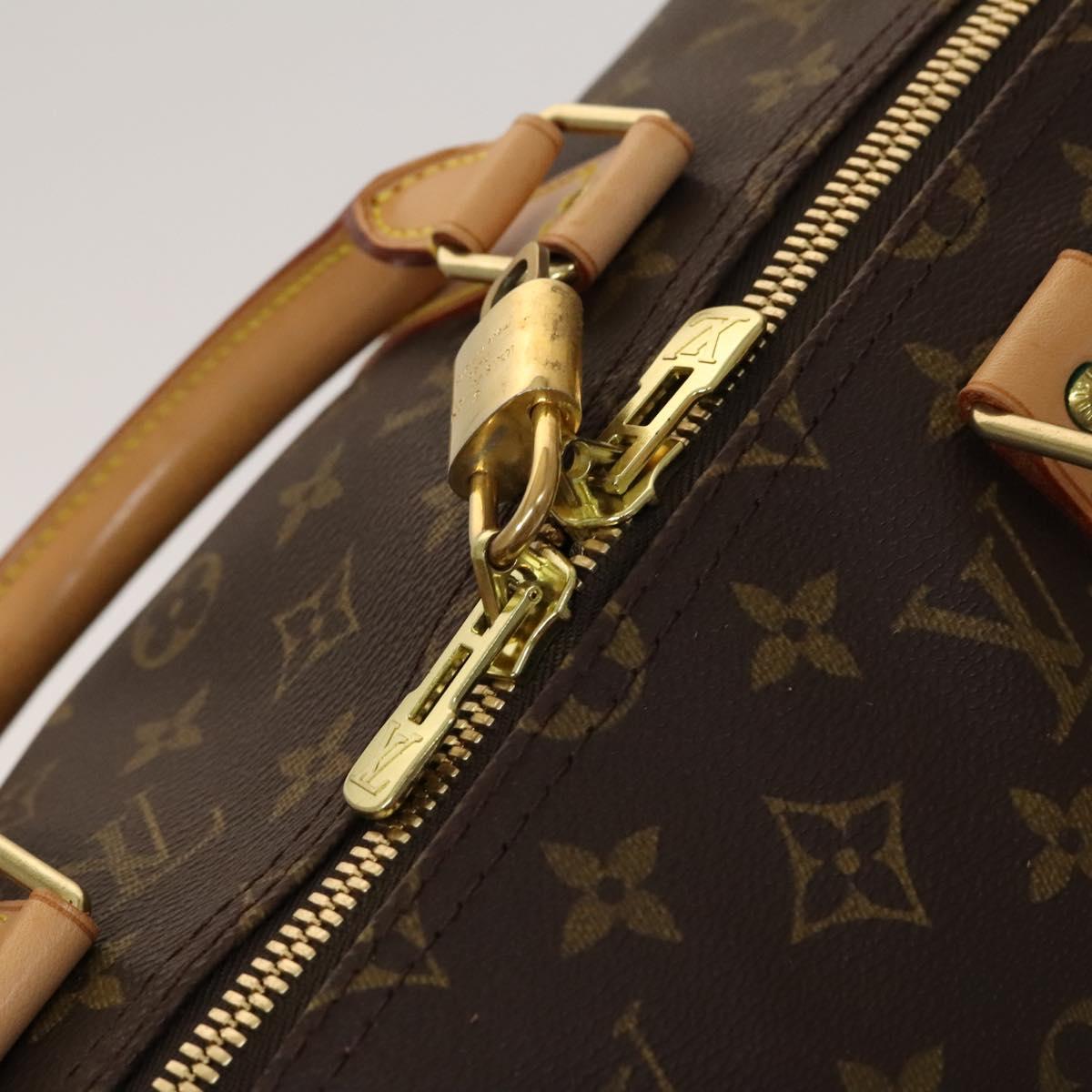 LOUIS VUITTON Monogram Keepall 50 Boston Bag M41426 LV Auth PP687