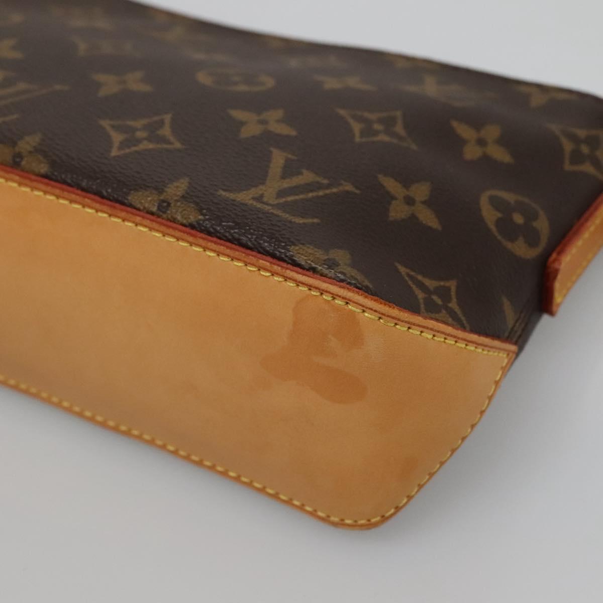 LOUIS VUITTON Monogram Trotteur Shoulder Bag M51240 LV Auth PP688