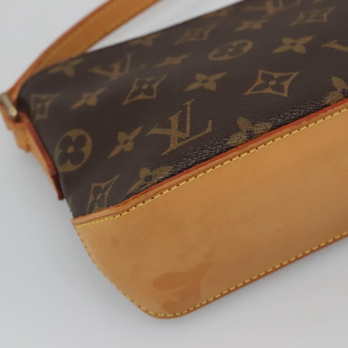 LOUIS VUITTON Monogram Trotteur Shoulder Bag M51240 LV Auth PP688