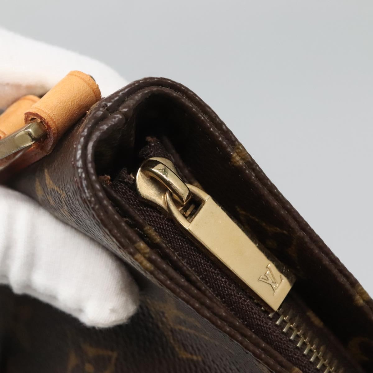 LOUIS VUITTON Monogram Trotteur Shoulder Bag M51240 LV Auth PP688