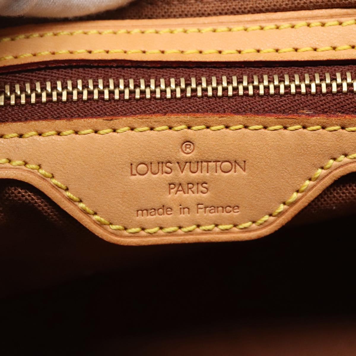 LOUIS VUITTON Monogram Trotteur Shoulder Bag M51240 LV Auth PP688